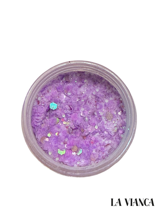 DAYDREAM Purple Glitter Acrylic Nail Powder