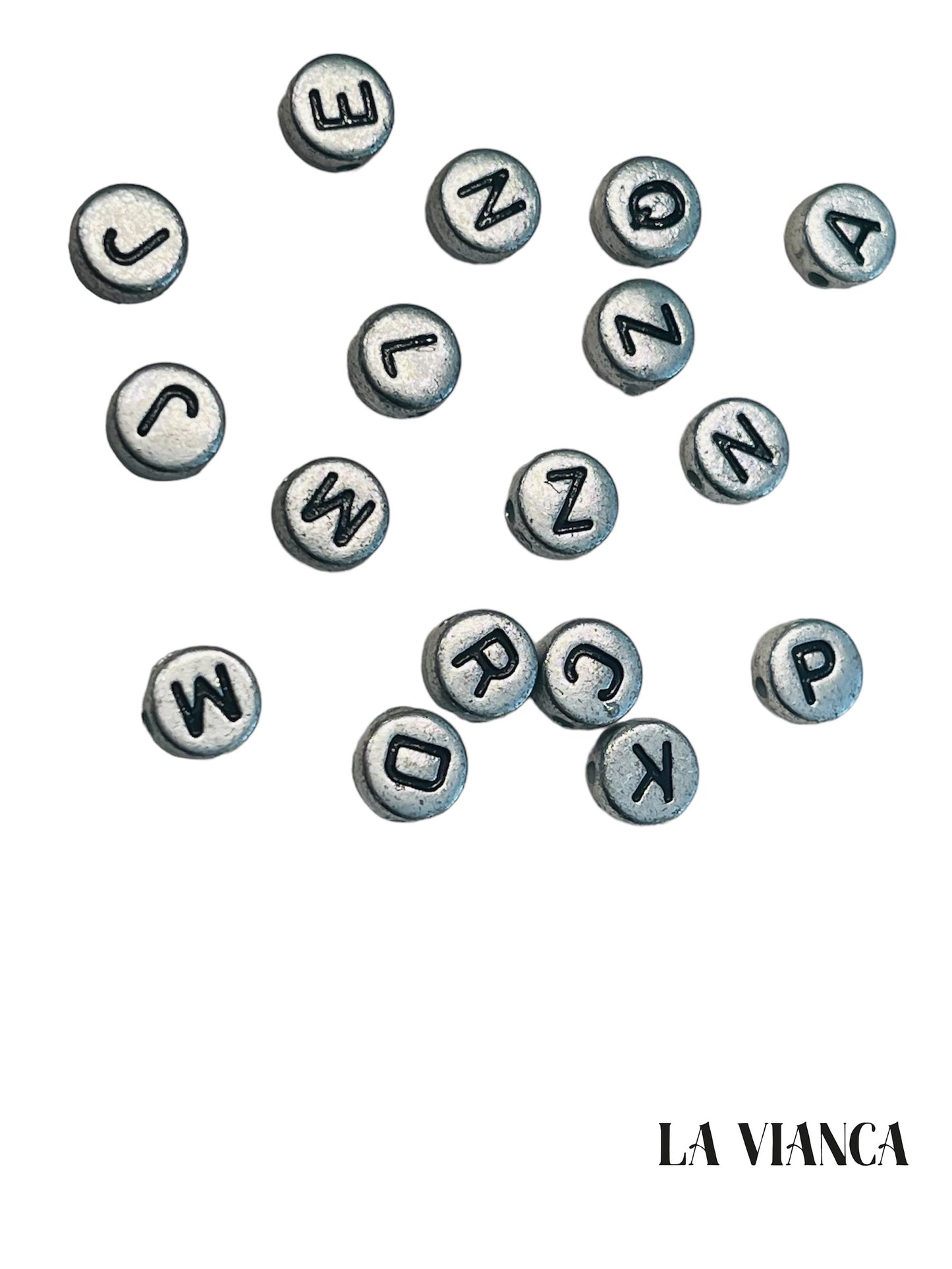 ALPHABET Letter Nail Charms