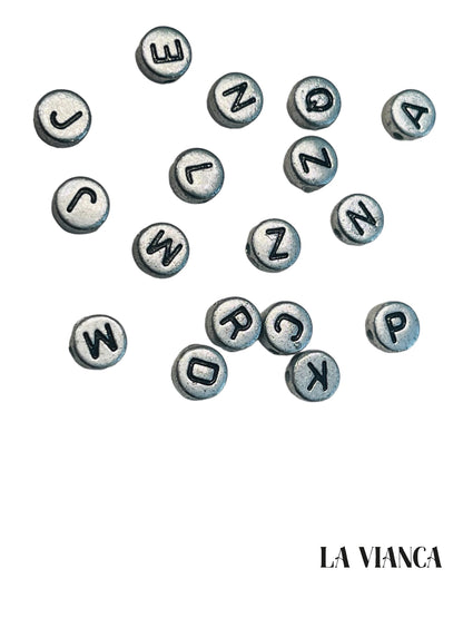 ALPHABET Letter Nail Charms