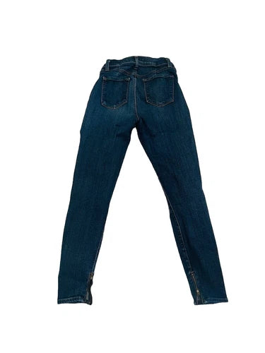 J BRAND Skinny Mid Rise Dark Jeans In Spirited 26