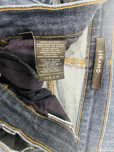 J BRAND 853 Misfit Mid-rise Capri Skinny Jeans 26
