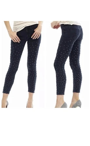 Hudson Nico Mid Rise Skinny Jeans In Diss Sz 25
