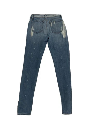 J BRAND Zephyr Light Bleached Skinny Mid Rise Jeans 26
